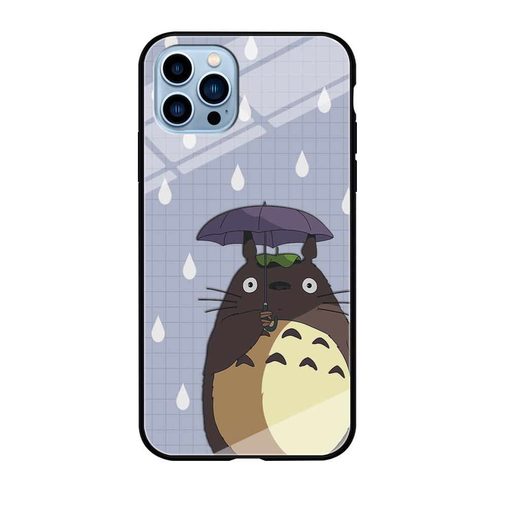 My Neighbor Totoro Ups It Rain iPhone 12 Pro Max Case-Oxvistore