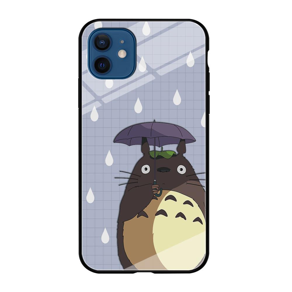 My Neighbor Totoro Ups It Rain iPhone 12 Case-Oxvistore