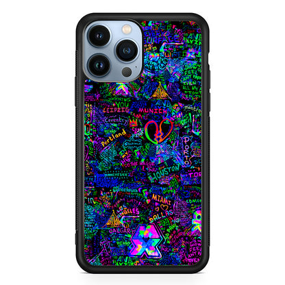 Mylo Xyloto Coldplay Graffiti 2D Rubber Phone Case