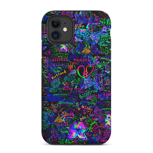 Mylo Xyloto Coldplay Graffiti 2 in 1 Tough Phone Case