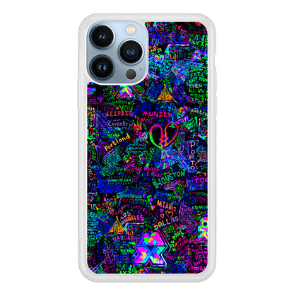 Mylo Xyloto Coldplay Graffiti 2D Rubber Phone Case