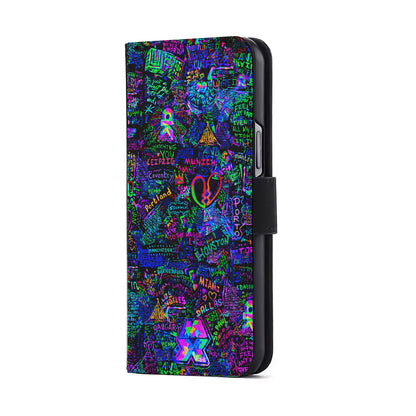 Mylo Xyloto Coldplay Graffiti Flip Wallet Phone Case