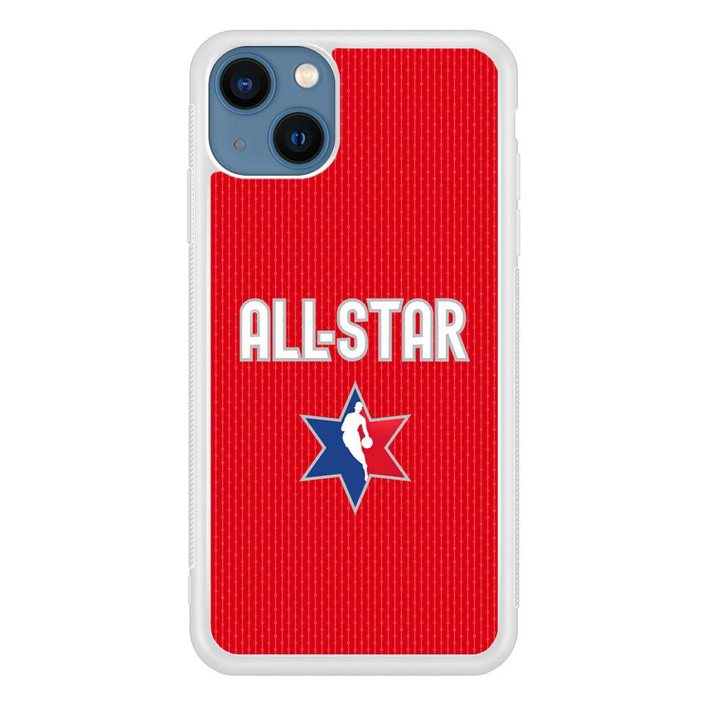 NBA All Star Red Star iPhone 13 Case-Oxvistore