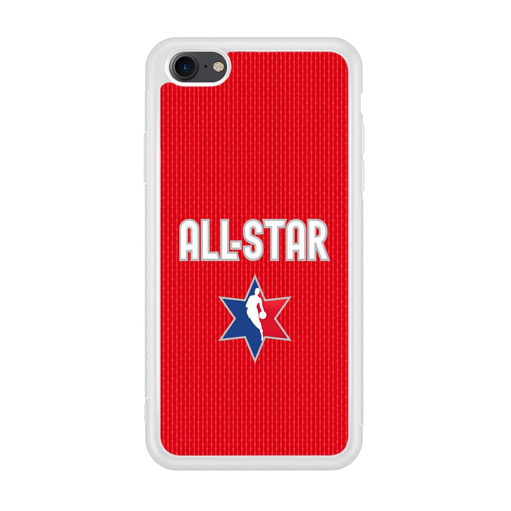 NBA All Star Red Star iPhone 8 Case-Oxvistore