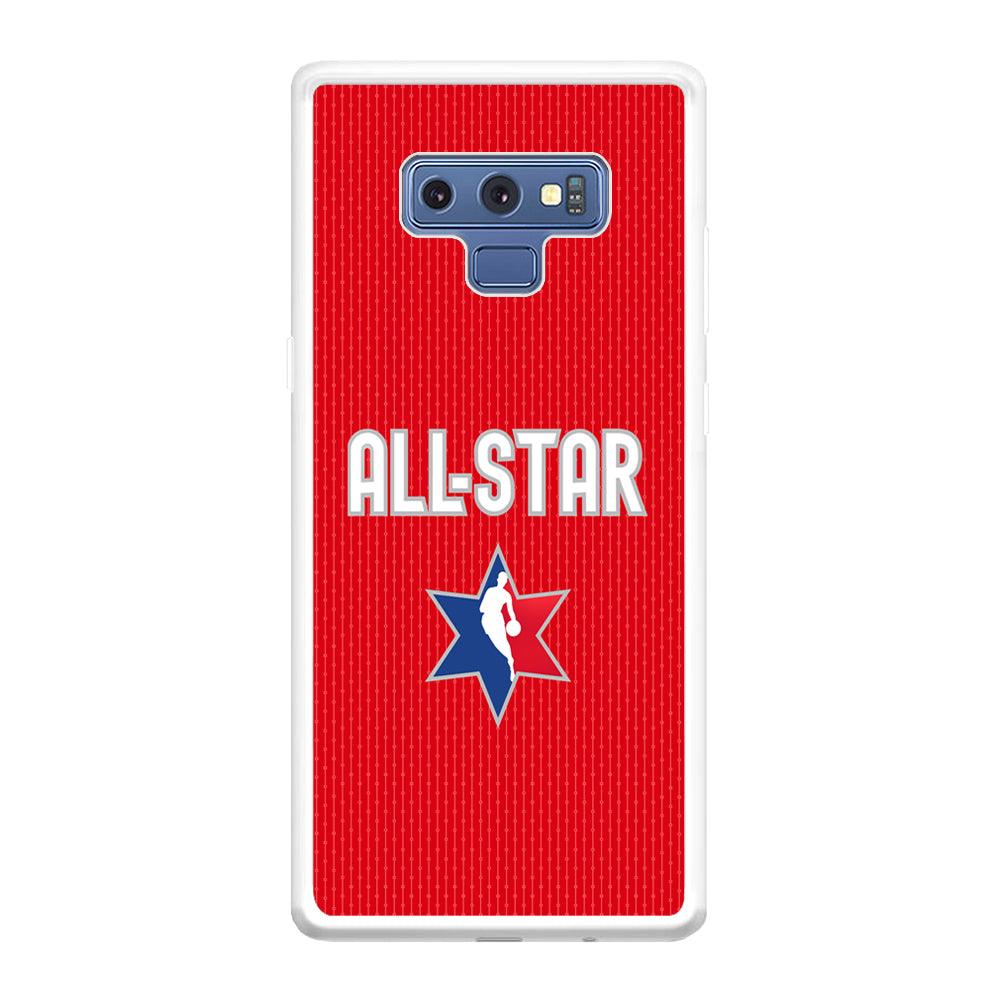 NBA All Star Red Star Samsung Galaxy Note 9 Case-Oxvistore