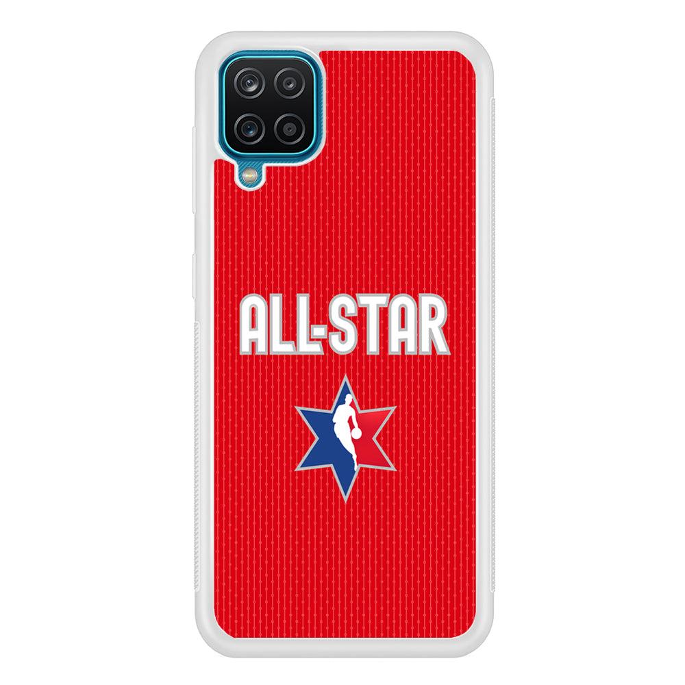 NBA All Star Red Star Samsung Galaxy A12 Case-Oxvistore