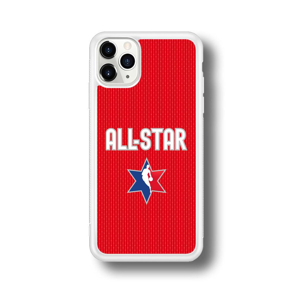 NBA All Star Red Star iPhone 11 Pro Case-Oxvistore