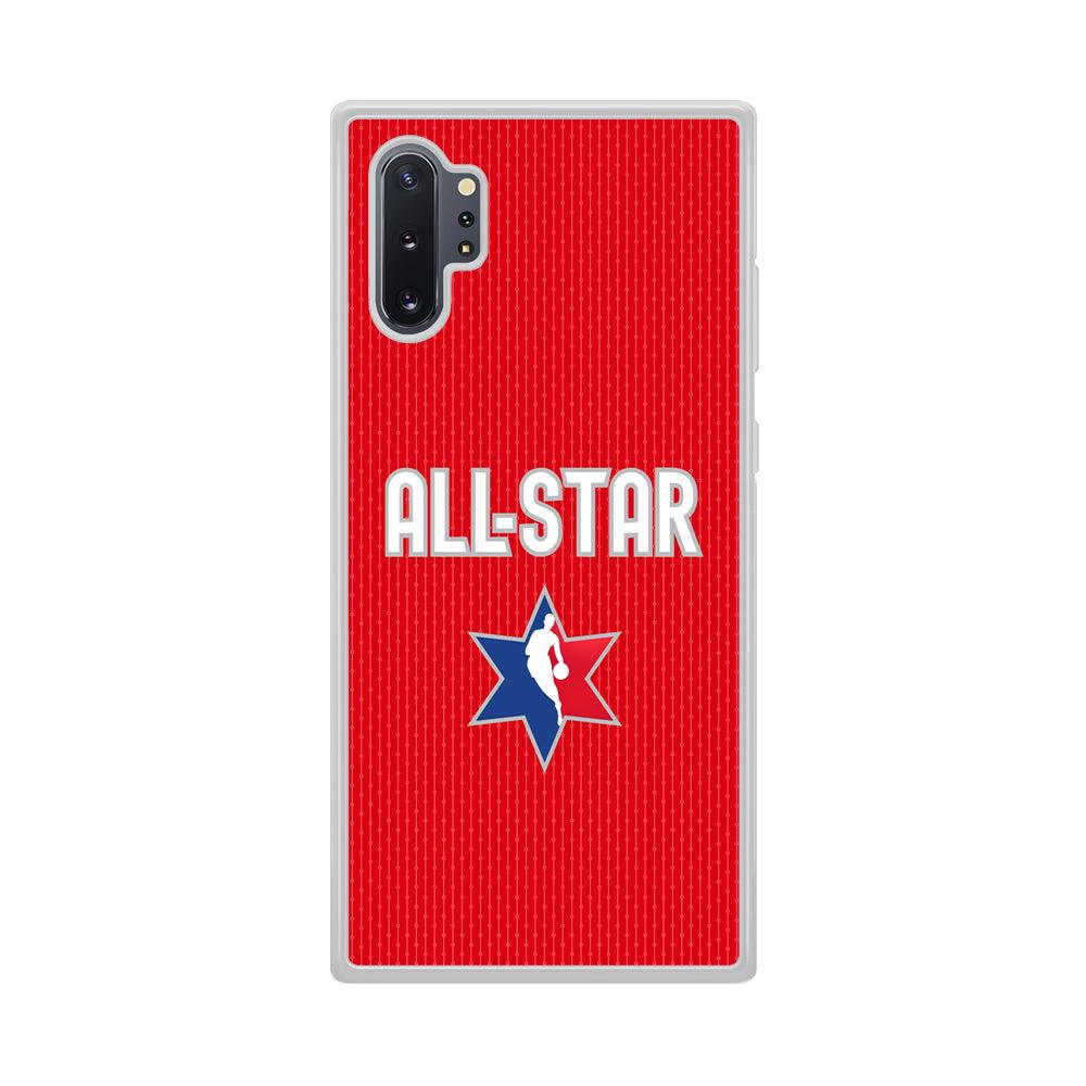 NBA All Star Red Star Samsung Galaxy Note 10 Plus Case-Oxvistore