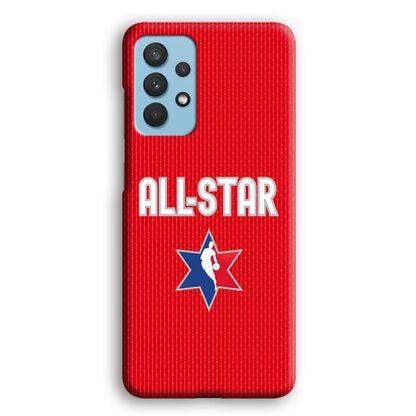 NBA All Star Red Star Samsung Galaxy A32 Case-Oxvistore