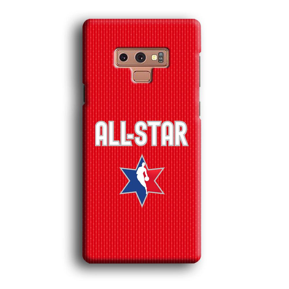 NBA All Star Red Star Samsung Galaxy Note 9 Case-Oxvistore