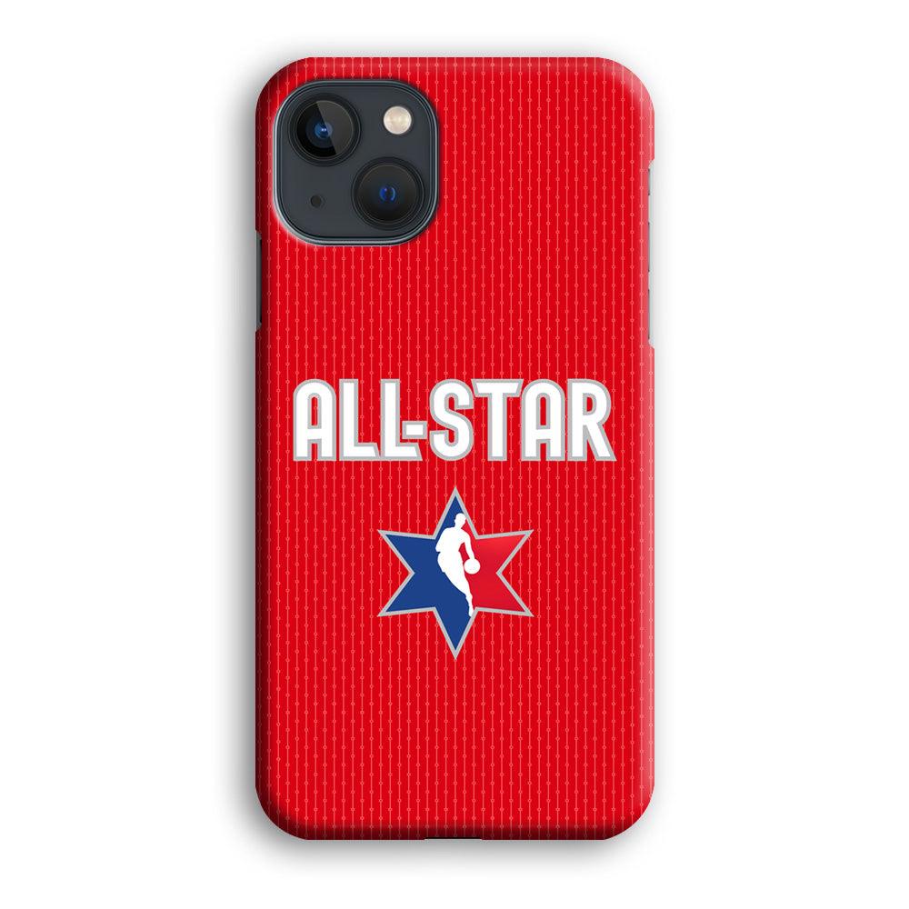 NBA All Star Red Star iPhone 13 Case-Oxvistore