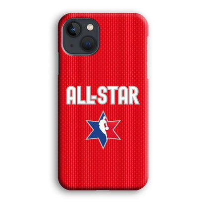 NBA All Star Red Star iPhone 13 Case-Oxvistore