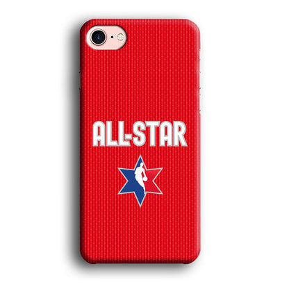 NBA All Star Red Star iPhone 8 Case-Oxvistore