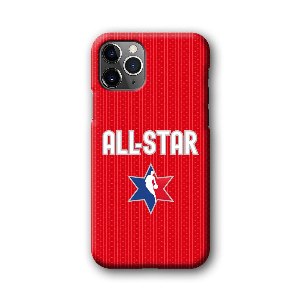 NBA All Star Red Star iPhone 11 Pro Case-Oxvistore