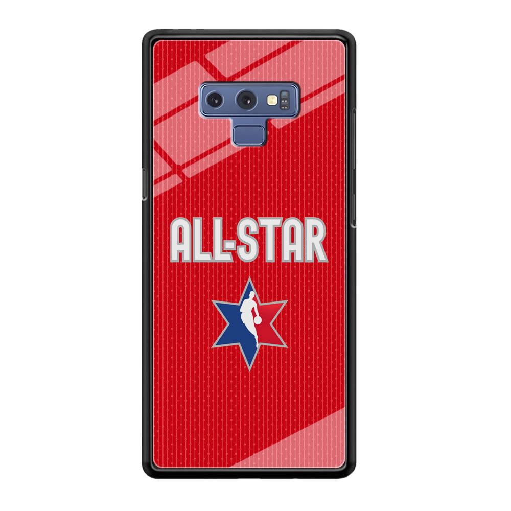 NBA All Star Red Star Samsung Galaxy Note 9 Case-Oxvistore