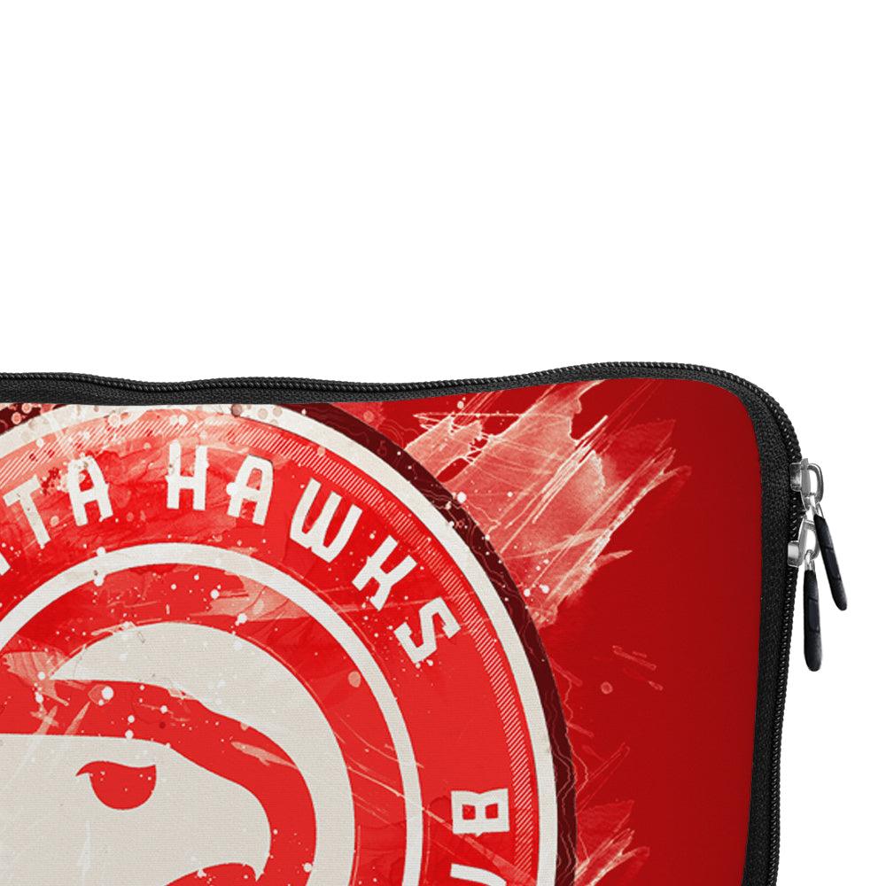 NBA Atlanta Hawks Pattern Laptop Sleeve Protective Cover-Oxvistore
