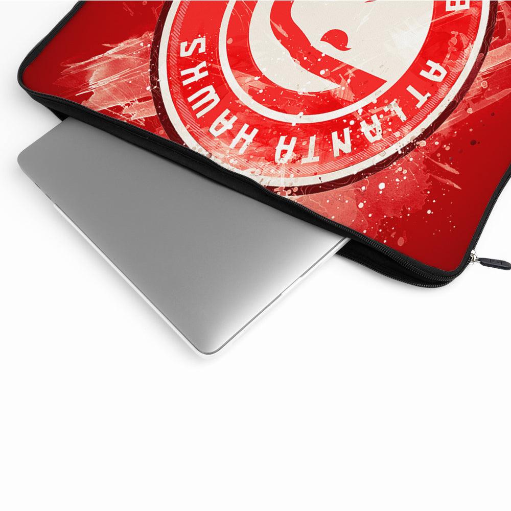 NBA Atlanta Hawks Pattern Laptop Sleeve Protective Cover-Oxvistore