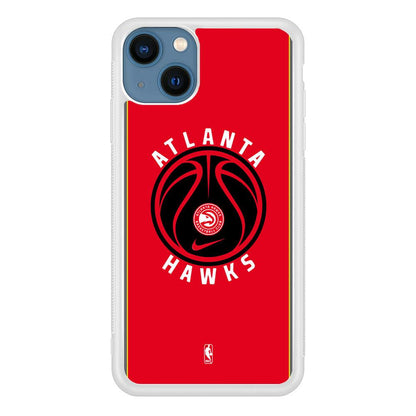 NBA Atlanta Hawks Simplicity iPhone 15 Plus Case-Oxvistore