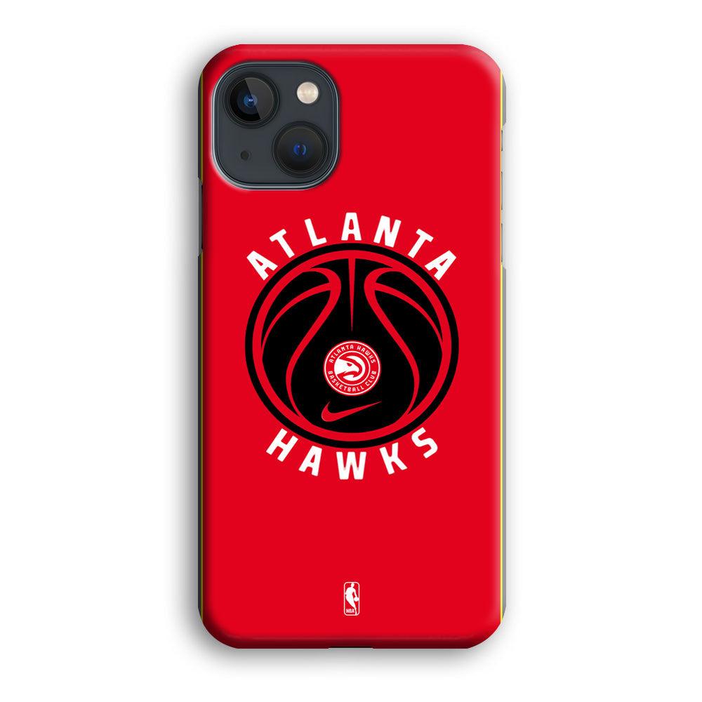 NBA Atlanta Hawks Simplicity iPhone 15 Plus Case-Oxvistore