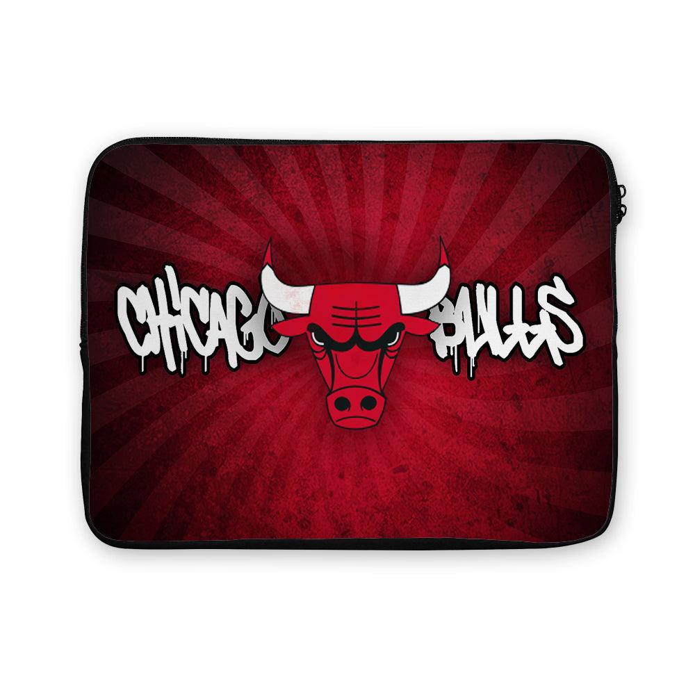 NBA Chicago Bulls Graffiti Laptop Sleeve Protective Cover-Oxvistore