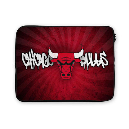NBA Chicago Bulls Graffiti Laptop Sleeve Protective Cover-Oxvistore