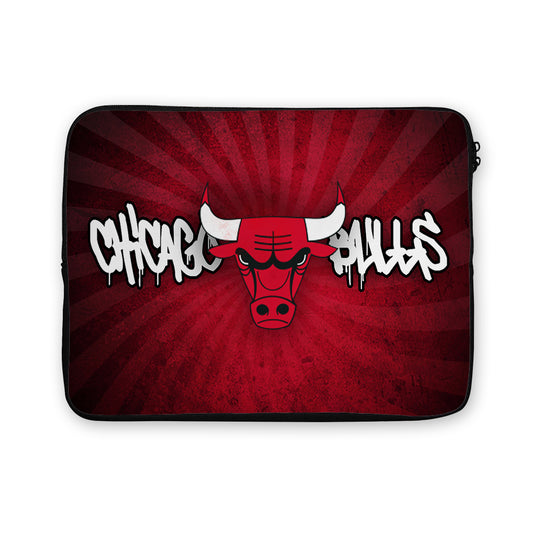 NBA Chicago Bulls Graffiti Laptop Sleeve Protective Cover