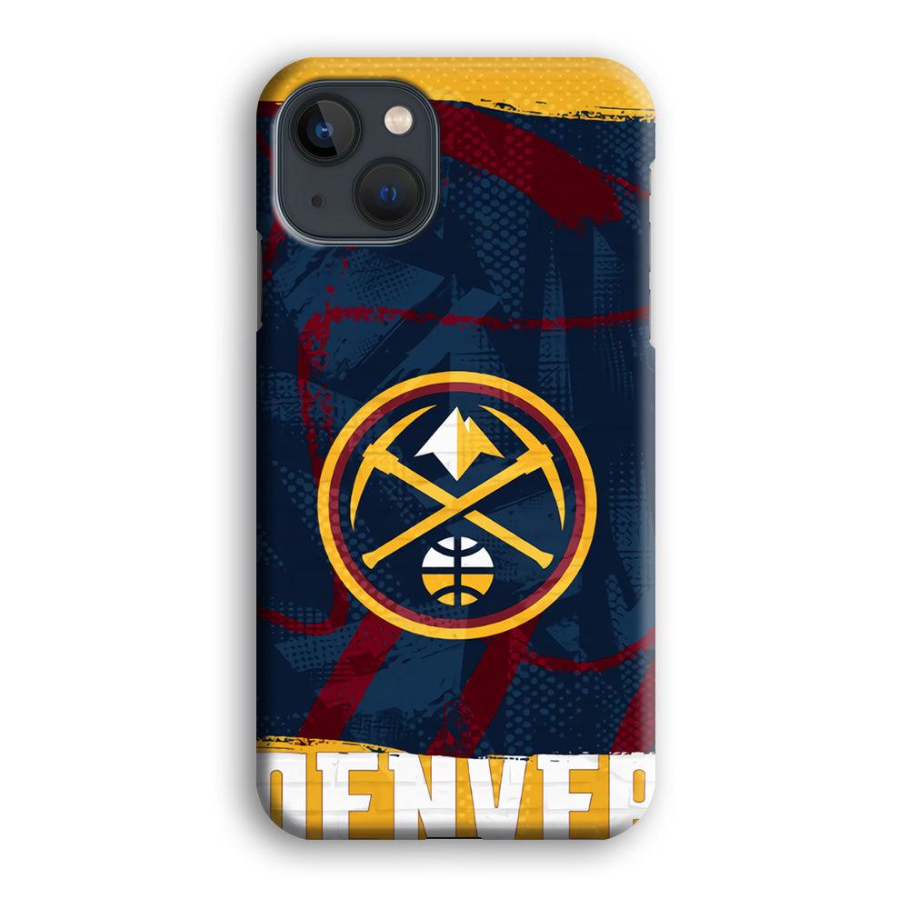 NBA Denver Nuggets Art of Legacy iPhone 13 Case-Oxvistore