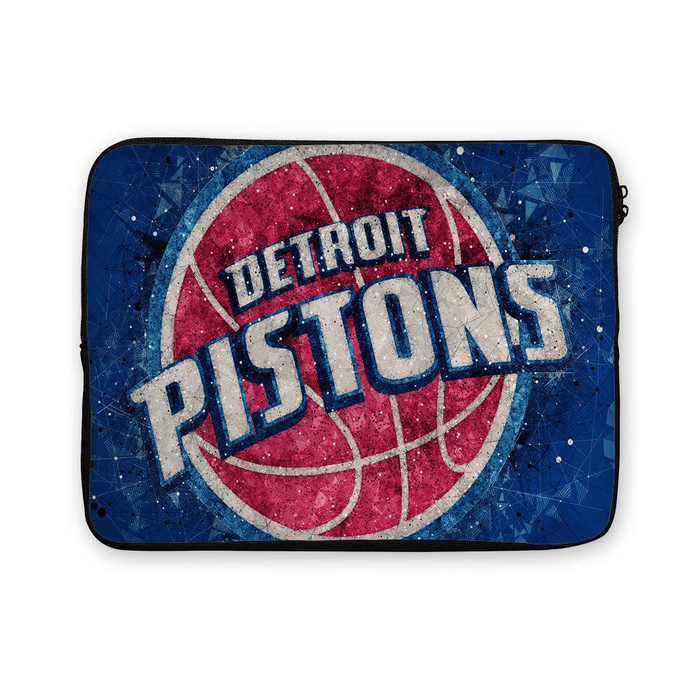 NBA Detroit Pistons Abstract Laptop Sleeve Protective Cover-Oxvistore