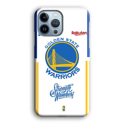 NBA Golden State Warriors Strength in Numbers iPhone 14 Pro Max Case-Oxvistore