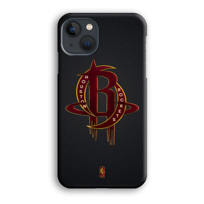 NBA Houston Rockets Gold Coil iPhone 15 Plus Case-Oxvistore