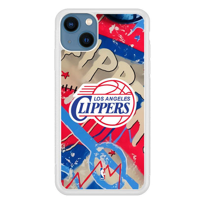 NBA Los Angeles Clippers Street Arts iPhone 15 Plus Case-Oxvistore