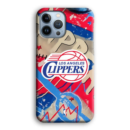 NBA Los Angeles Clippers Street Arts iPhone 15 Pro Case-Oxvistore