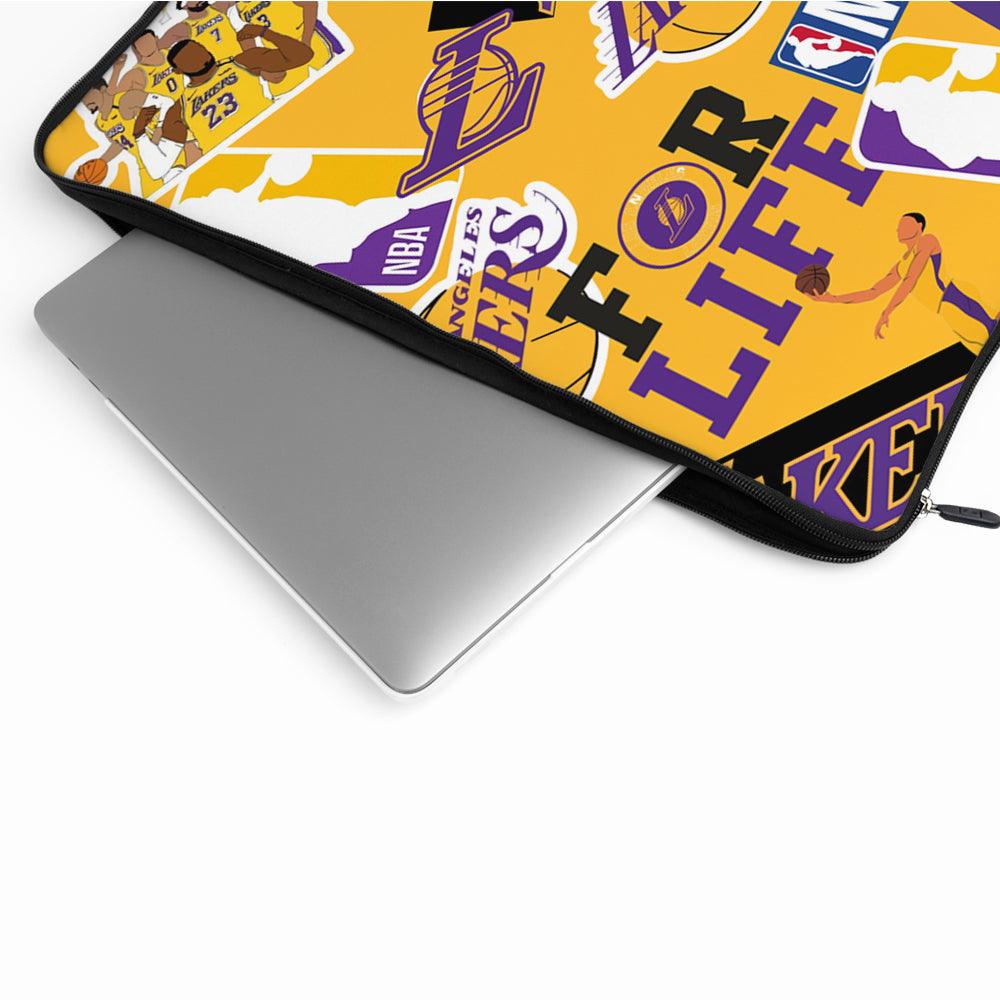 NBA Los Angeles Lakers Pride Laptop Sleeve Protective Cover-Oxvistore