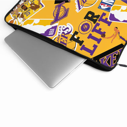 NBA Los Angeles Lakers Pride Laptop Sleeve Protective Cover-Oxvistore