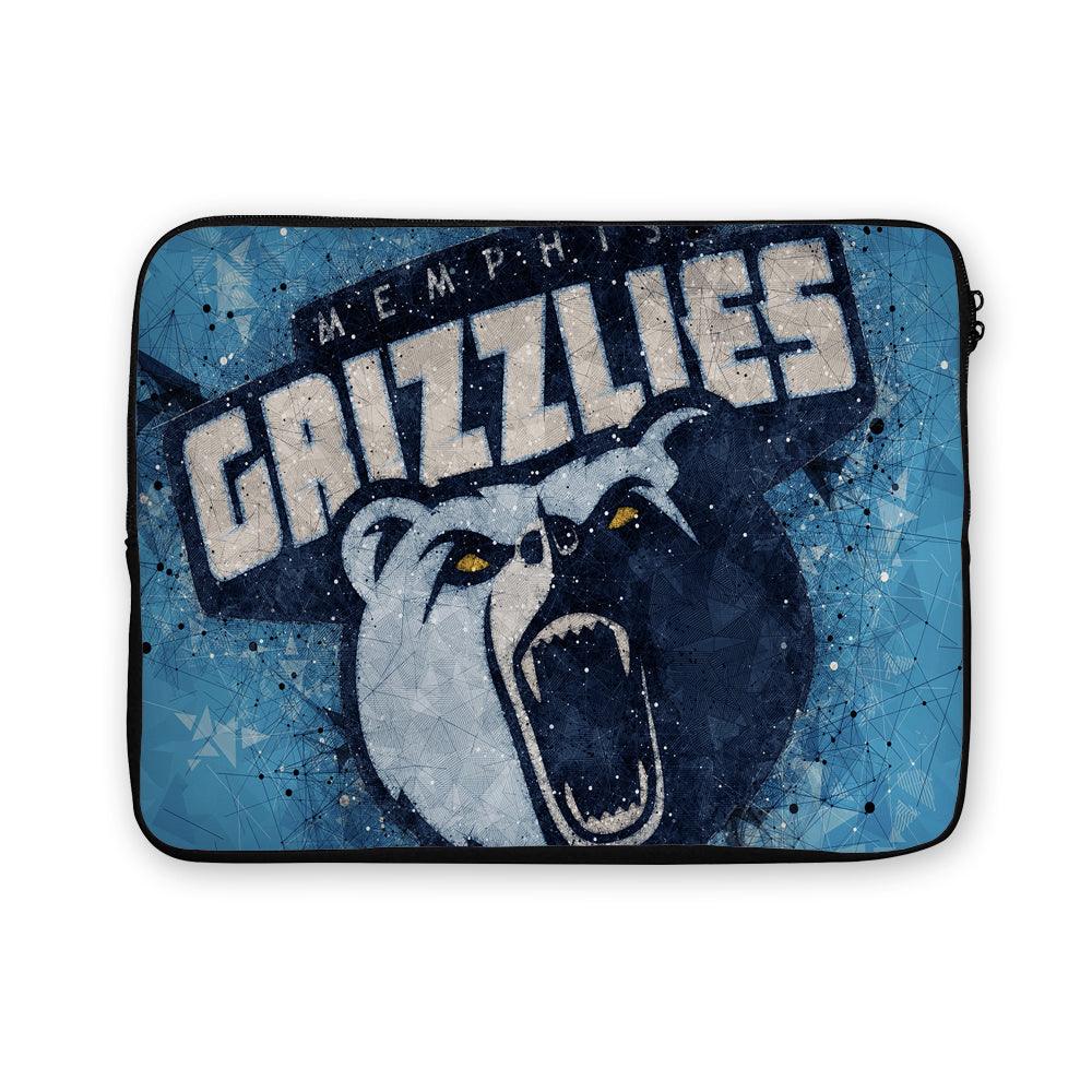 NBA Memphis Grizzlies Abstract Laptop Sleeve Protective Cover-Oxvistore