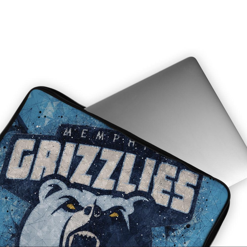 NBA Memphis Grizzlies Abstract Laptop Sleeve Protective Cover-Oxvistore