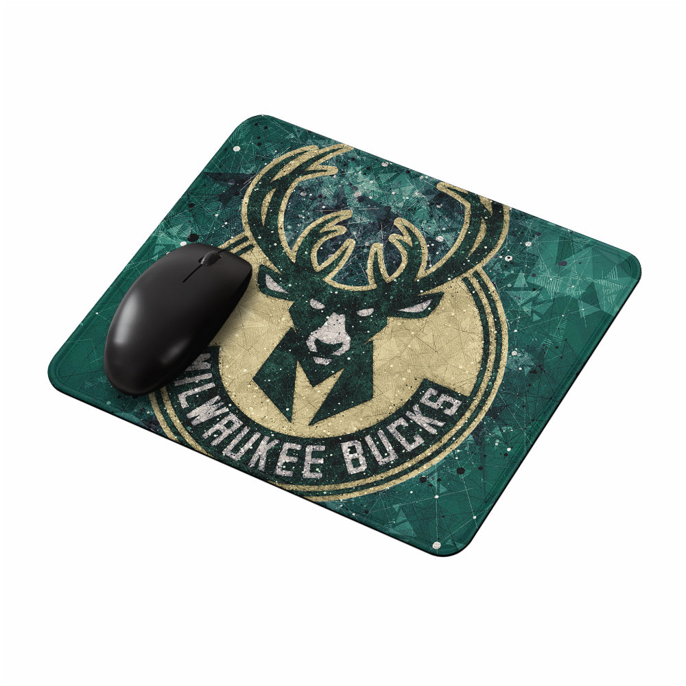 NBA Milwaukee Bucks Abstract Mouse Pads