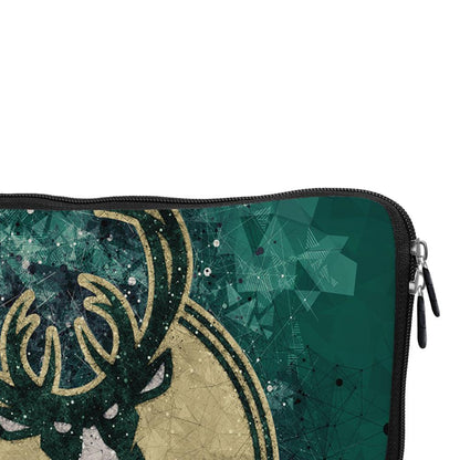 NBA Milwaukee Bucks Abstract Laptop Sleeve Protective Cover-Oxvistore