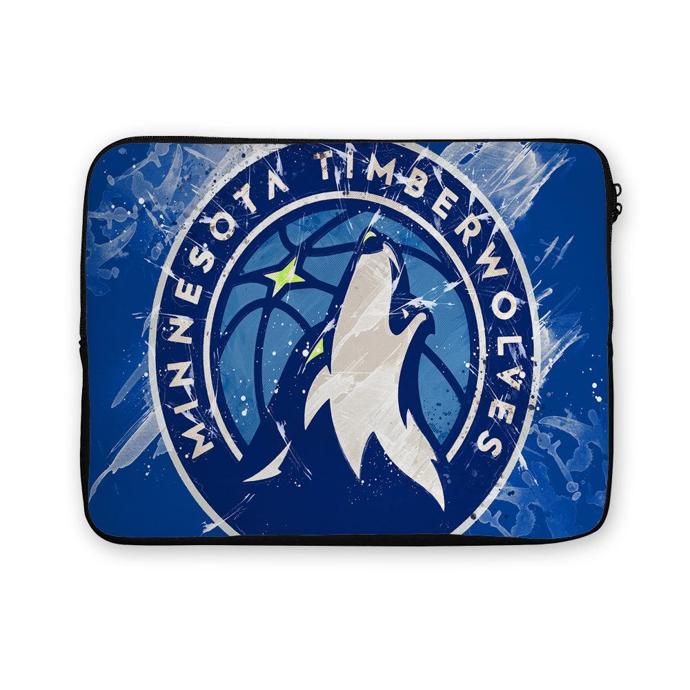 NBA Minnesota Timberwolves Logo Laptop Sleeve Protective Cover-Oxvistore