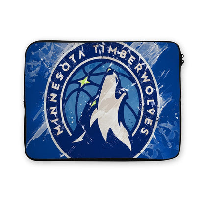 NBA Minnesota Timberwolves Logo Laptop Sleeve Protective Cover-Oxvistore