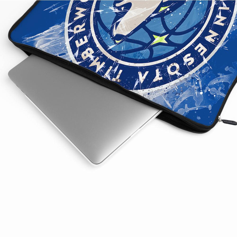NBA Minnesota Timberwolves Logo Laptop Sleeve Protective Cover-Oxvistore