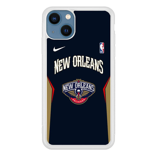 NBA New Orleans Pelicans Jersey Taste iPhone 15 Plus Case-Oxvistore