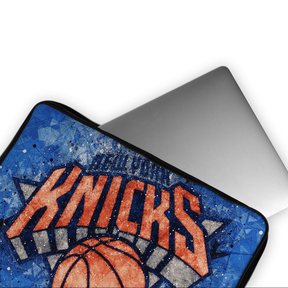 NBA New York Knicks Abstract Laptop Sleeve Protective Cover-Oxvistore