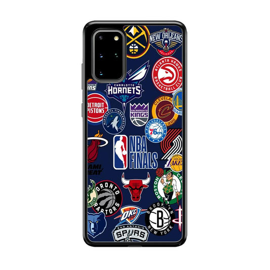 NBA The Finals of Champion Samsung Galaxy S20 Plus Case-Rubber Black (2D Case)-Oxvistore