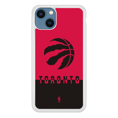 NBA Toronto Raptors Bold iPhone 15 Plus Case-Oxvistore