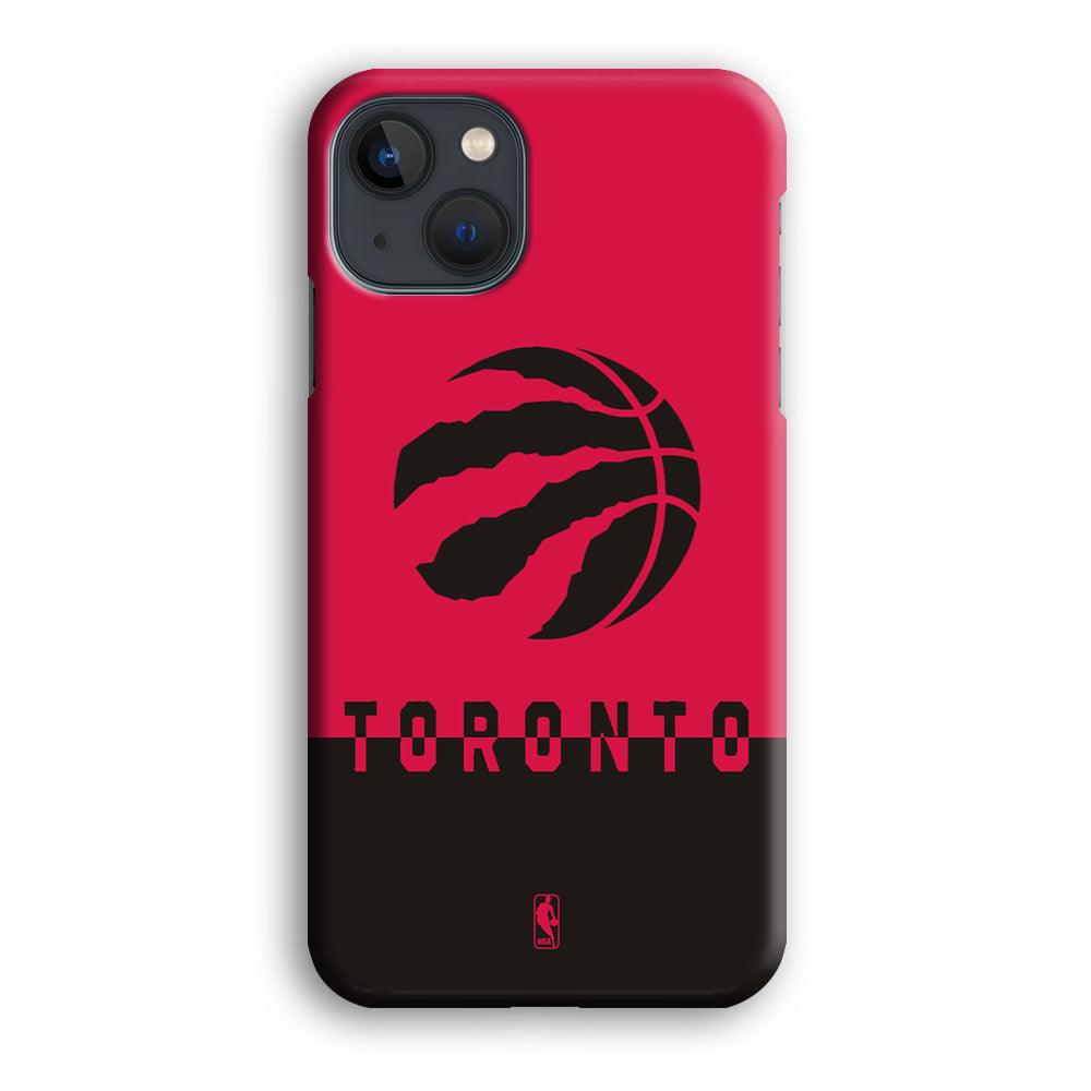 NBA Toronto Raptors Bold iPhone 15 Plus Case-Oxvistore