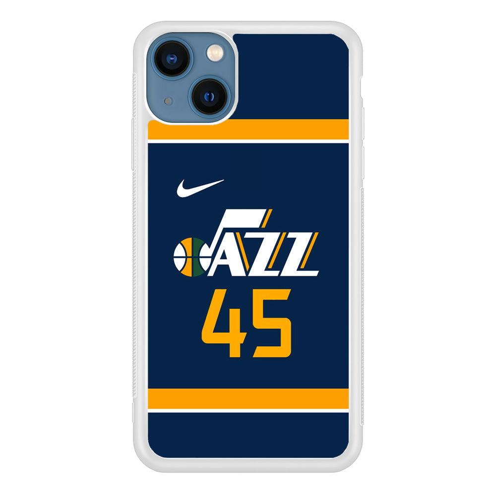 NBA Utah Jazz Jersey iPhone 15 Plus Case-Oxvistore