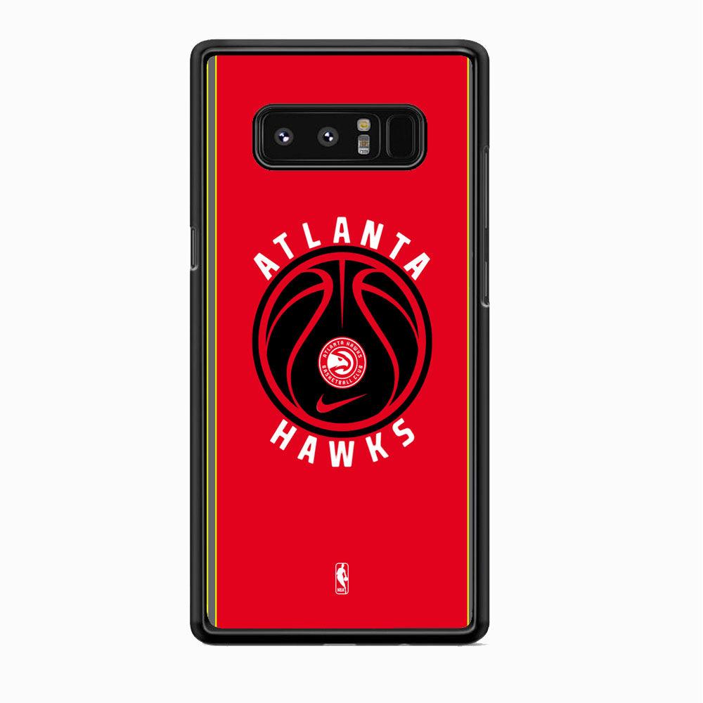 NBA Atlanta Hawks Simplicity Samsung Galaxy Note 8 Case-Oxvistore