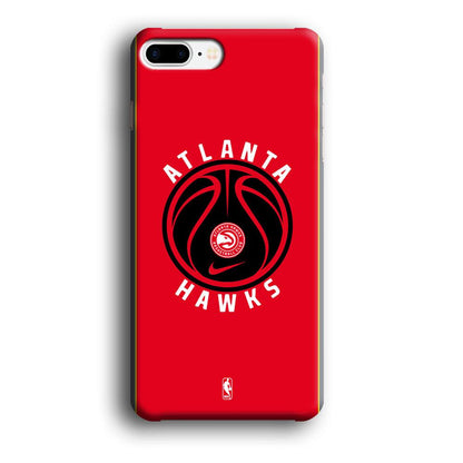 NBA Atlanta Hawks Simplicity iPhone 8 Plus Case-Oxvistore