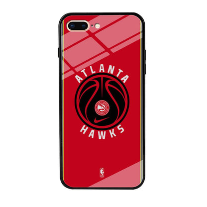 NBA Atlanta Hawks Simplicity iPhone 8 Plus Case-Oxvistore